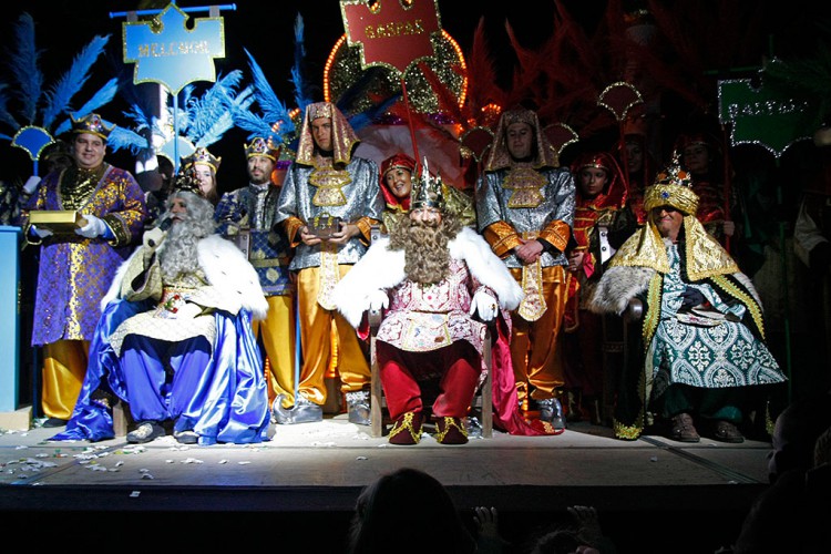 Todo listo para la gran cabalgata de los Reyes Magos