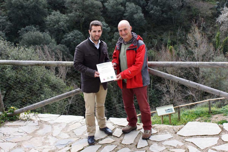 Entregan el Certificado de Entidad Verde del Mes a la Fundación Antonio Márquez Domínguez