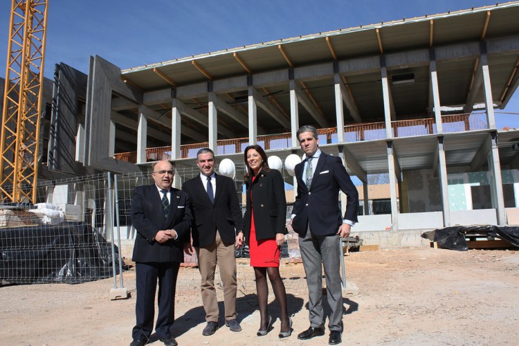 El Ayuntamiento y la Diputación anuncian la terminación de las obras de la Biblioteca Comarcal para mayo