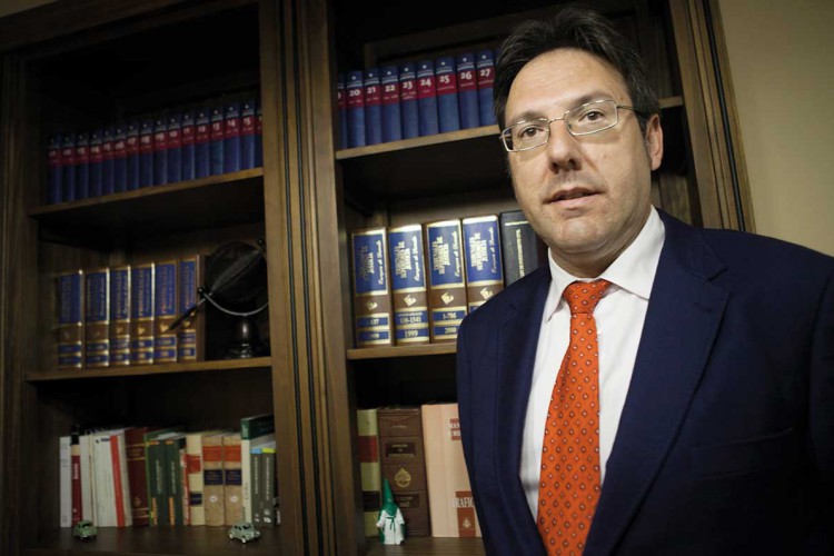 Jorge García, delegado del Colegio de Abogados: «Nuestro sueño es tener fiscalía en Ronda»