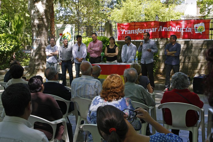 IU presenta a sus candidatos en la comarca de Ronda