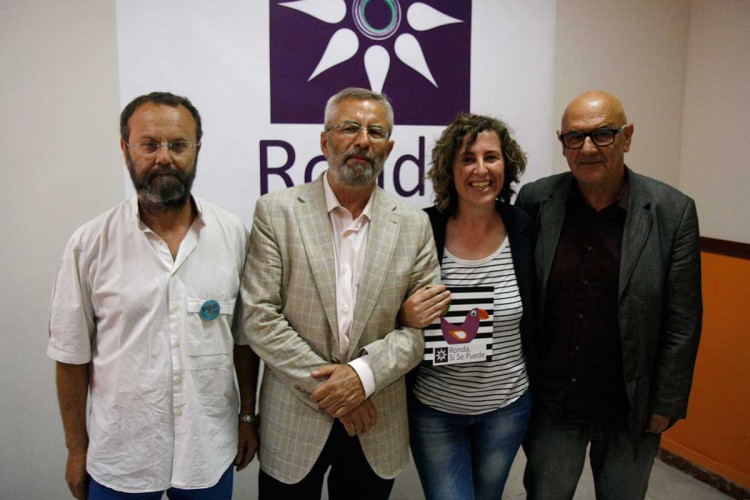 Podemos reafirma su apoyo a la candidatura de ‘Ronda, sí se puede’