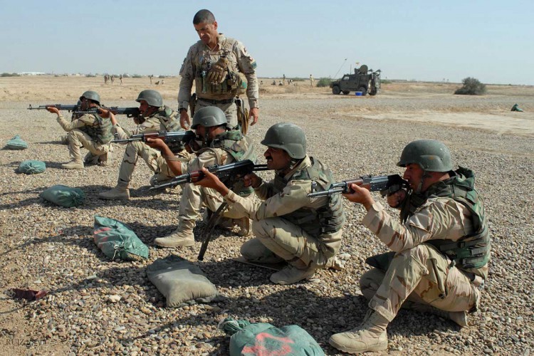 La Legión culmina la preparación de una brigada iraquí para luchar contra el Estado Islámico