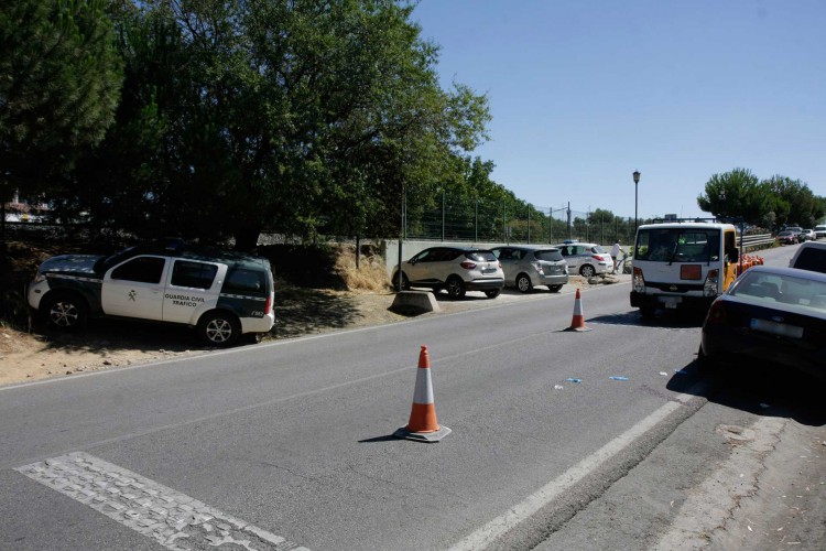 Un atropello junto al Hospital causa la muerte de una mujer de 70 años