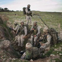 Las Navetas, una finca próxima a Ronda, es la zona de maniobras del Tercio de la Legión.