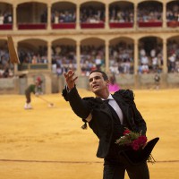 José María Manzanares, en una de sus actuaciones en el coso rondeño.