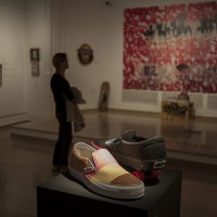 Muestra de algunas de las obras expuestas en el museo Peinado.