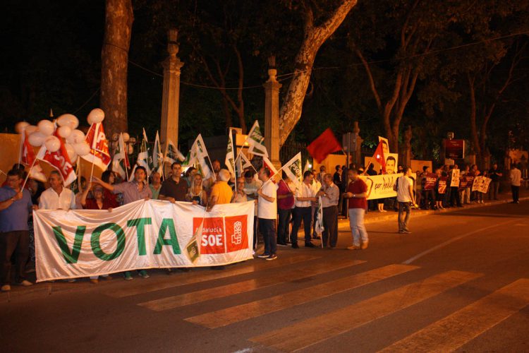 Descafeinado inicio de campaña electoral en Ronda