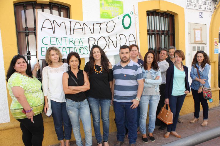 Podemos reclama a la Junta de Andalucía que retire el amianto de dos colegios y de un instituto de Ronda