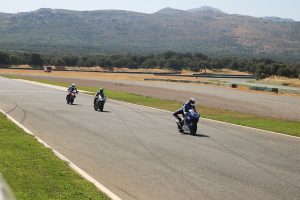 Momento del curso en la pista de Ascari.