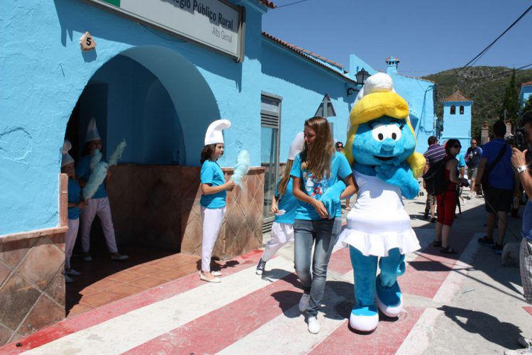 Los pitufos se marcharán de Júzcar el día 15 de este mes de agosto