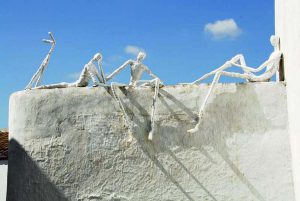 Todos los rincones del pueblo están plagados de obras de arte.