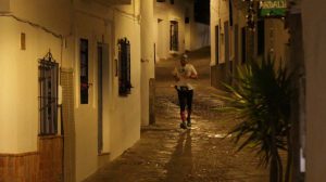 Durante la carrera se disfrutó de la belleza de este pueblo del Genal.