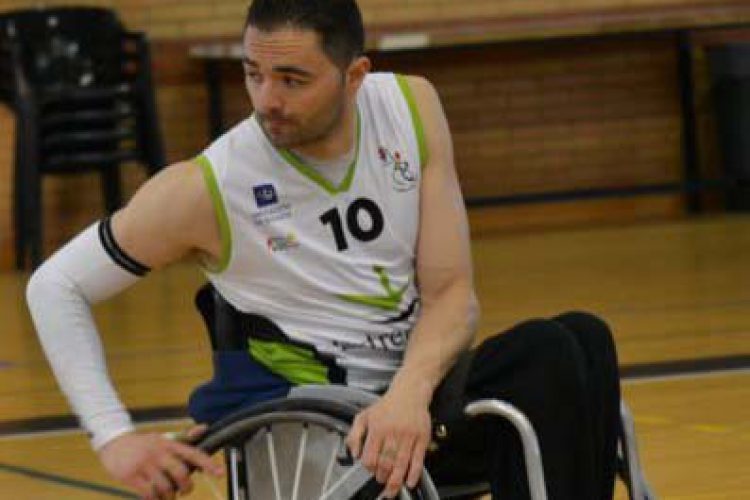 El jugador de baloncesto en silla de ruedas Josema Conde no estará finalmente en las Paraolimpiadas