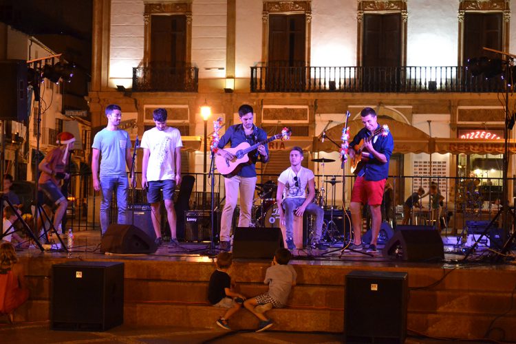 Tres grupos musicales rondeños participaron en el concierto ‘+Música Joven’