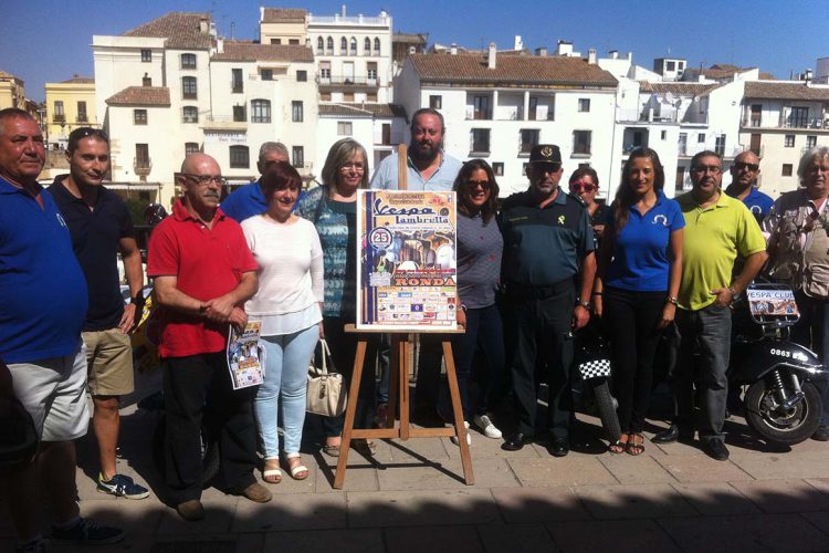 Ronda se prepara para acoger el 25 de septiembre la II Reunión Motera Vespa Lambretta