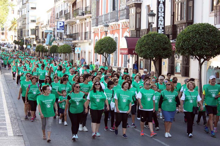 Marcha solidaria para ayudar a los enfermos de Alzheimer