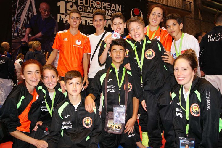 Gran actuación de los karatecas del Club Bushido en el Campeonato de Europa celebrado en Holanda