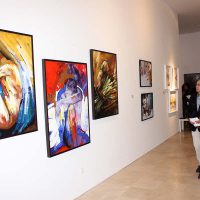 La exposición permanecerá hasta el 29 de este mes en Santo Domingo.