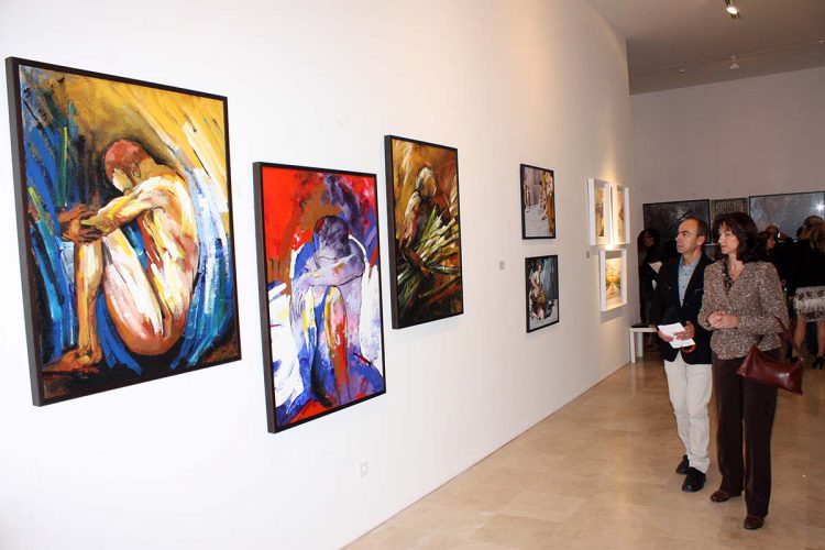 El I Salón de Arte Internacional ‘Ciudad de Ronda’ supera su ecuador