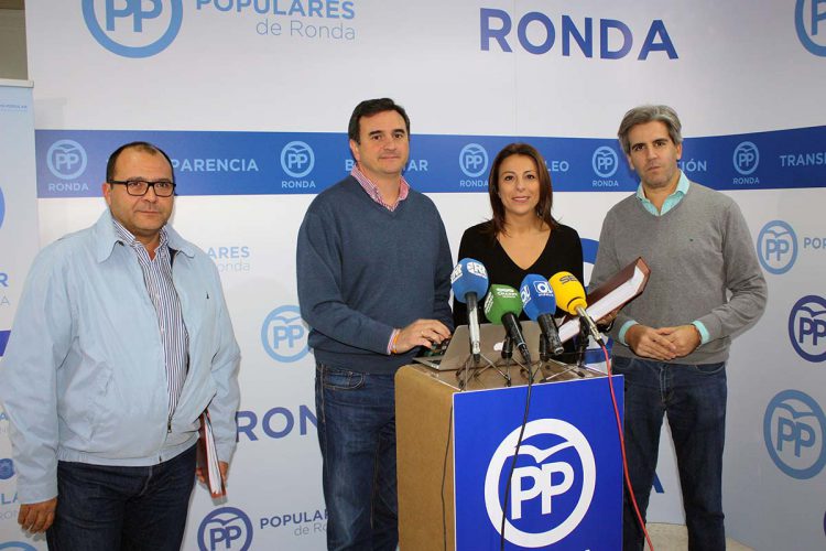 El PP solicita que se incluya en los presupuestos de la Junta el desdoblamiento de la A-397 Ronda-San Pedro