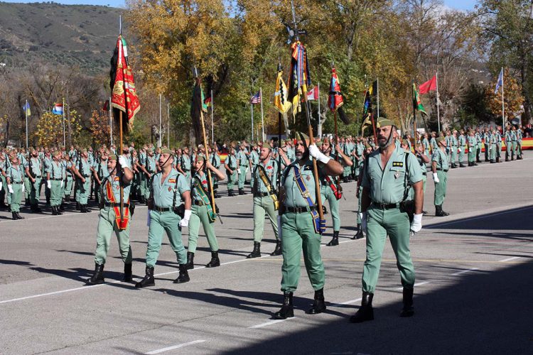 La Legión celebrará el sábado la festividad de la Inmaculada, patrona del arma de Infantería, con una parada militar