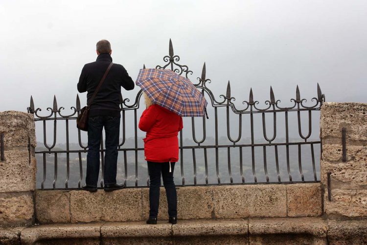 La Serranía de Ronda vuelve a entrar este fin de semana en alerta amarilla por intensas lluvias