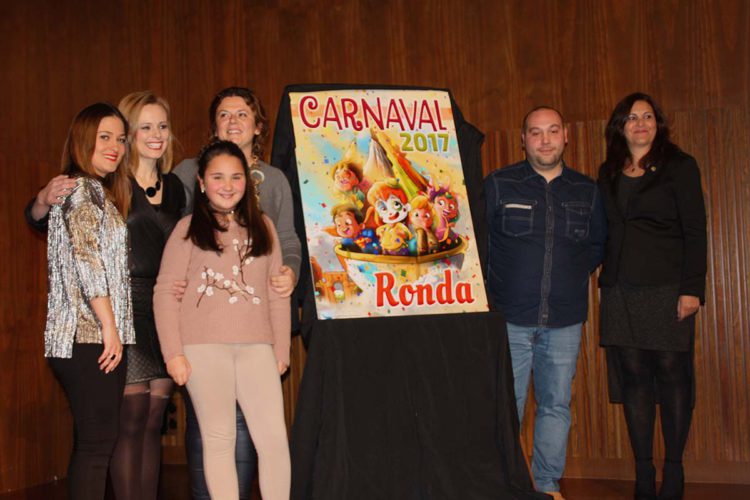 El cartel de los Carnavales de Ronda está dedicado a la cantera de estos festejos