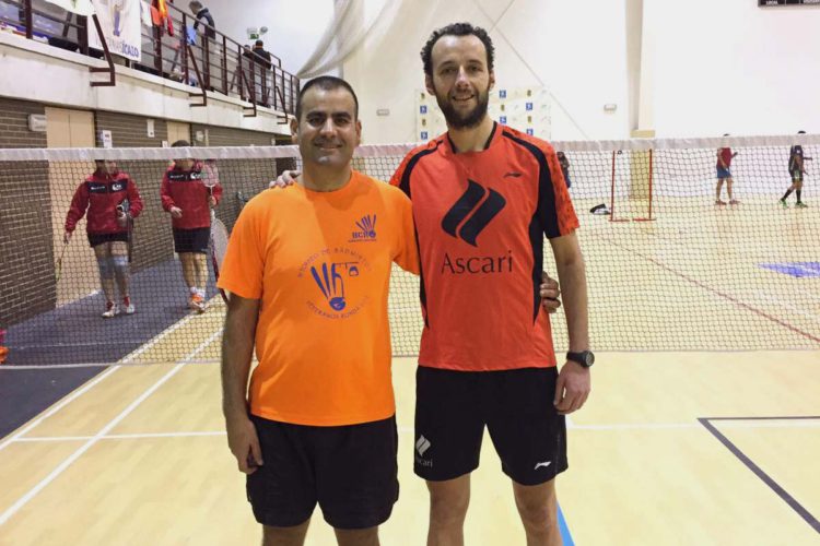 Fran Gil y David Sierra quedan terceros en el Circuito Nacional de Bádminton celebrado en la provincia de Granada