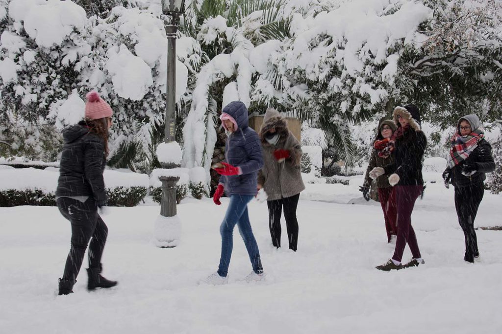 El temporal de nieve ha obligado a suspender las clases en 39 centros