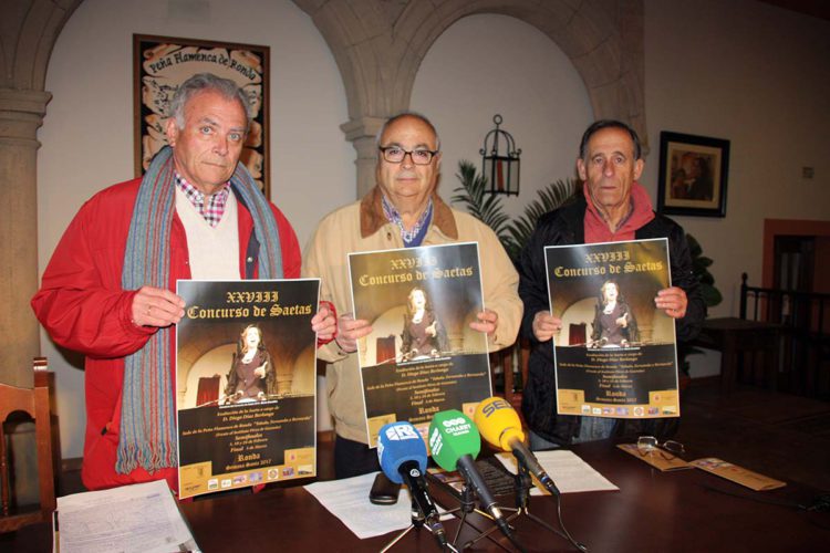 Cerca de 30 cantaores de toda Andalucía estarán en el XXVIII Concurso de Saetas de la Peña Flamenca de Ronda