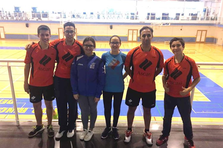 Intensa semana para los jugadores del Club Bádminton Ascari Ronda