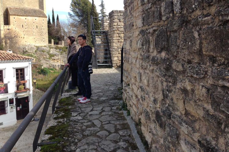 Vecinos y comerciantes denuncian falta de seguridad y suciedad en las Murallas de la Puerta de Almocábar