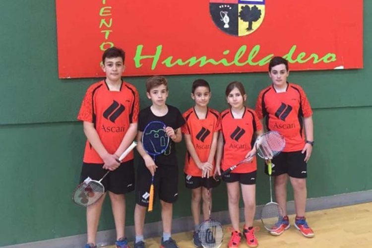 Buena actuación de la cantera del Club Bádminton Ascari-Ronda en el Campeonato Provincial