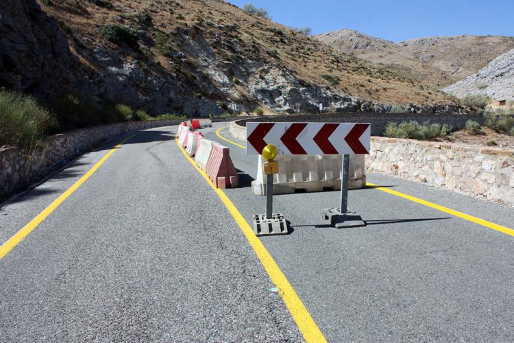 La Junta finaliza la reparación de emergencia de la carretera paisajística (A-369), a la altura de Algatocín, con una inversión de 400.000 euros