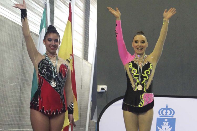Dos gimnastas del Club AGRA logran un segundo puesto en sendos campeonatos nacionales