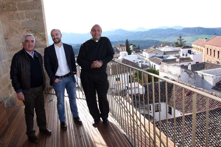 La Colegiata de Santa María la Mayor inaugura este miércoles la pasarela turística más alta de Ronda