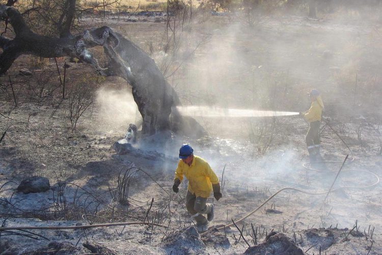 CC.OO alerta de que a pesar de las altas temperaturas tan sólo hay 11 bomberos operativos de los 170 que tiene el Infoca en Ronda