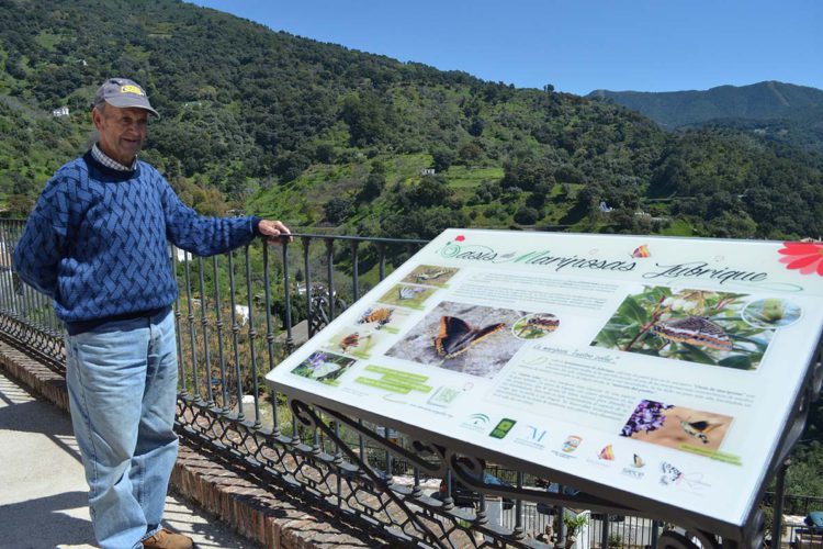 Jubrique ya cuenta con un oasis de mariposas