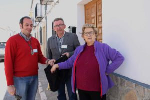 Manueo Pérez y Miguel Lorca en el Barrio.