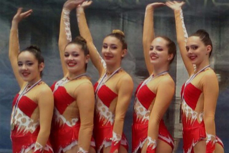 Gran actuación de las gimnastas del Club AGRA en el Torneo Internacional de la Diputación de Huelva