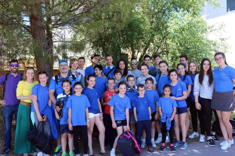 La Escuela Municipal de Natación de Ronda logra el tercer puesto en la final del Circuito Provincial