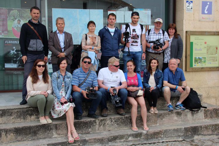 Trece periodistas de Eslovaquia viajan a Ronda para realizar reportajes que se emitirán y publicarán en su país