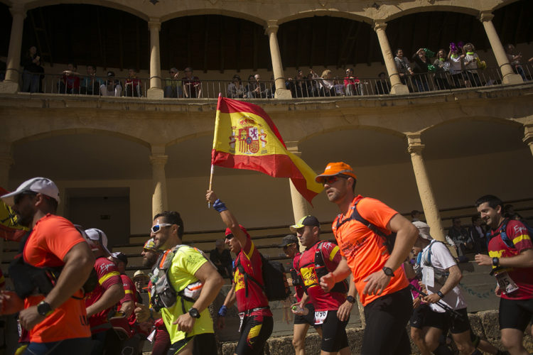 Nuevo éxito de los 101 km de la Legión con 7.115 corredores que lograron cruzar la meta