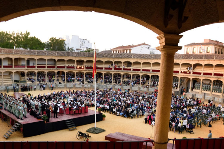 La Legión, el Ayuntamiento y la Real Maestranza ofrecen el viernes el Concierto del Día de las Fuerzas Armadas