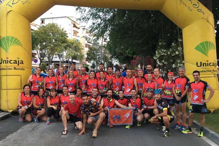 El Club Ascari-Harman Trail Running logró cinco pódiums en la Carrera Nocturna de Ronda