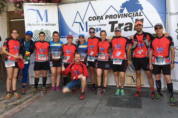 El Club Ascari-Harman Trail Running logró cinco medallas en la I CxM Igualeja