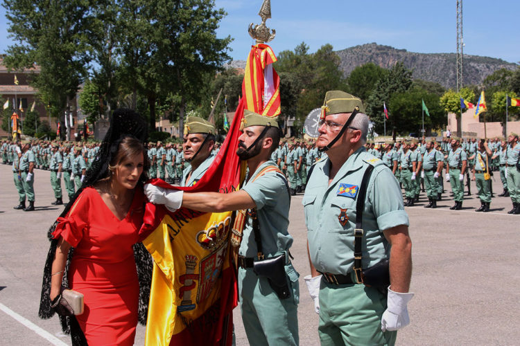 Cerca de 700 mujeres y hombres participarán en la Jura de Bandera de personal civil que se desarrollará este sábado en la Legión