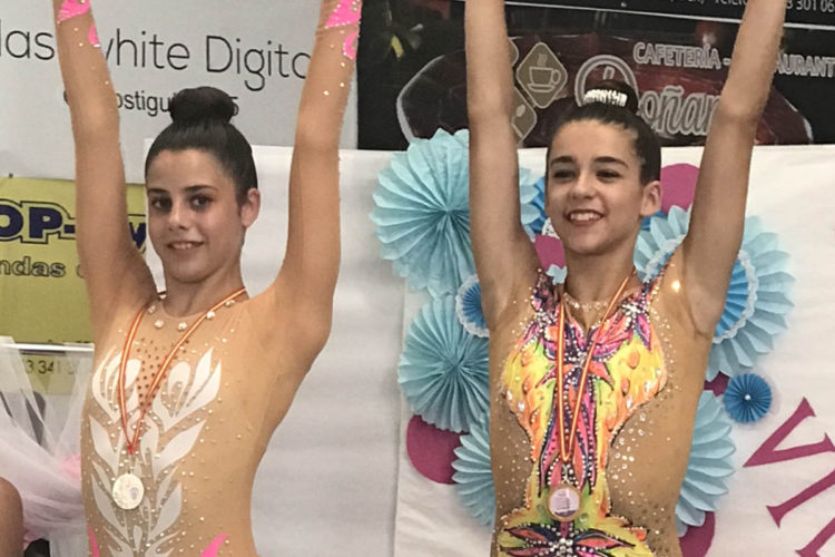 Lucía Palenque, del Club Agra, logró medalla de plata en el Torneo de Gimnasia Rítmica de Torredonjimeno