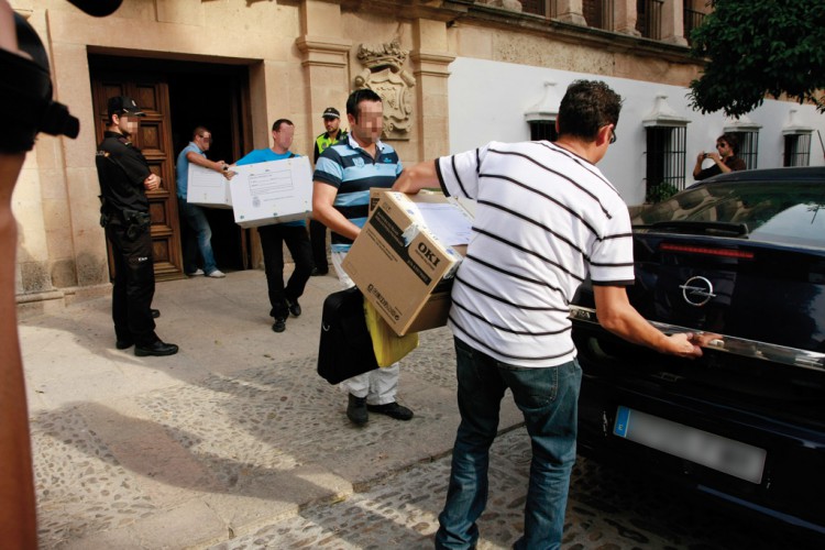 Estudian reforzar con un juez más el Palacio de Justicia de Ronda para agilizar la instrucción del caso Acinipo